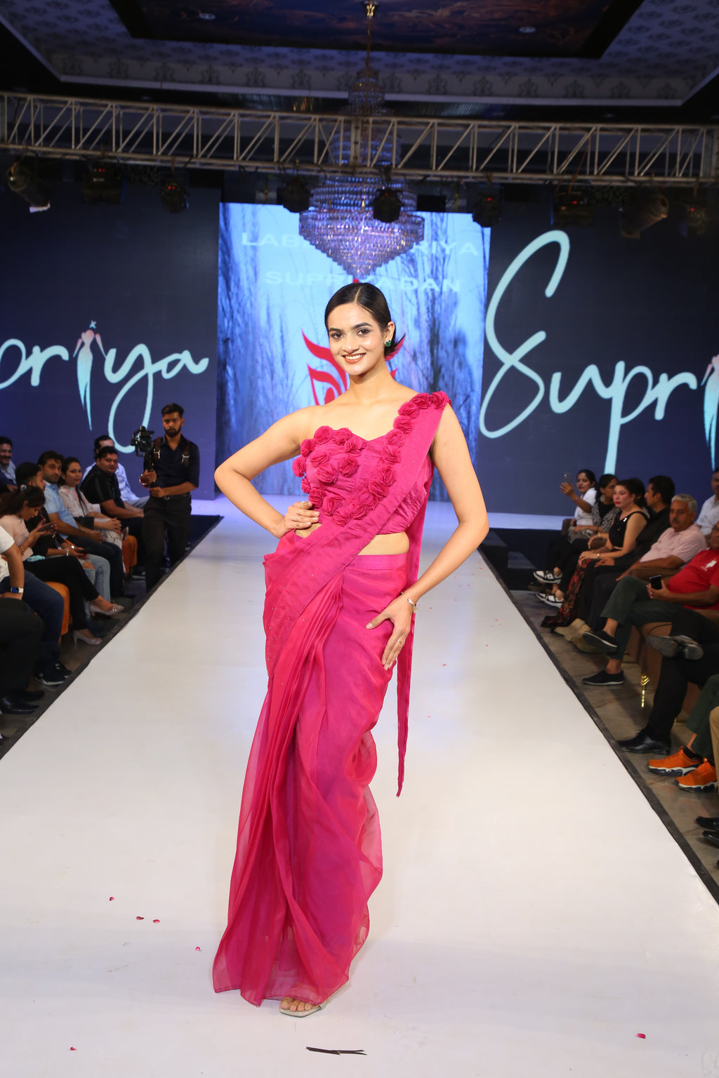 Roopkotha – Pre-Draped Saree with Corset Blouse
