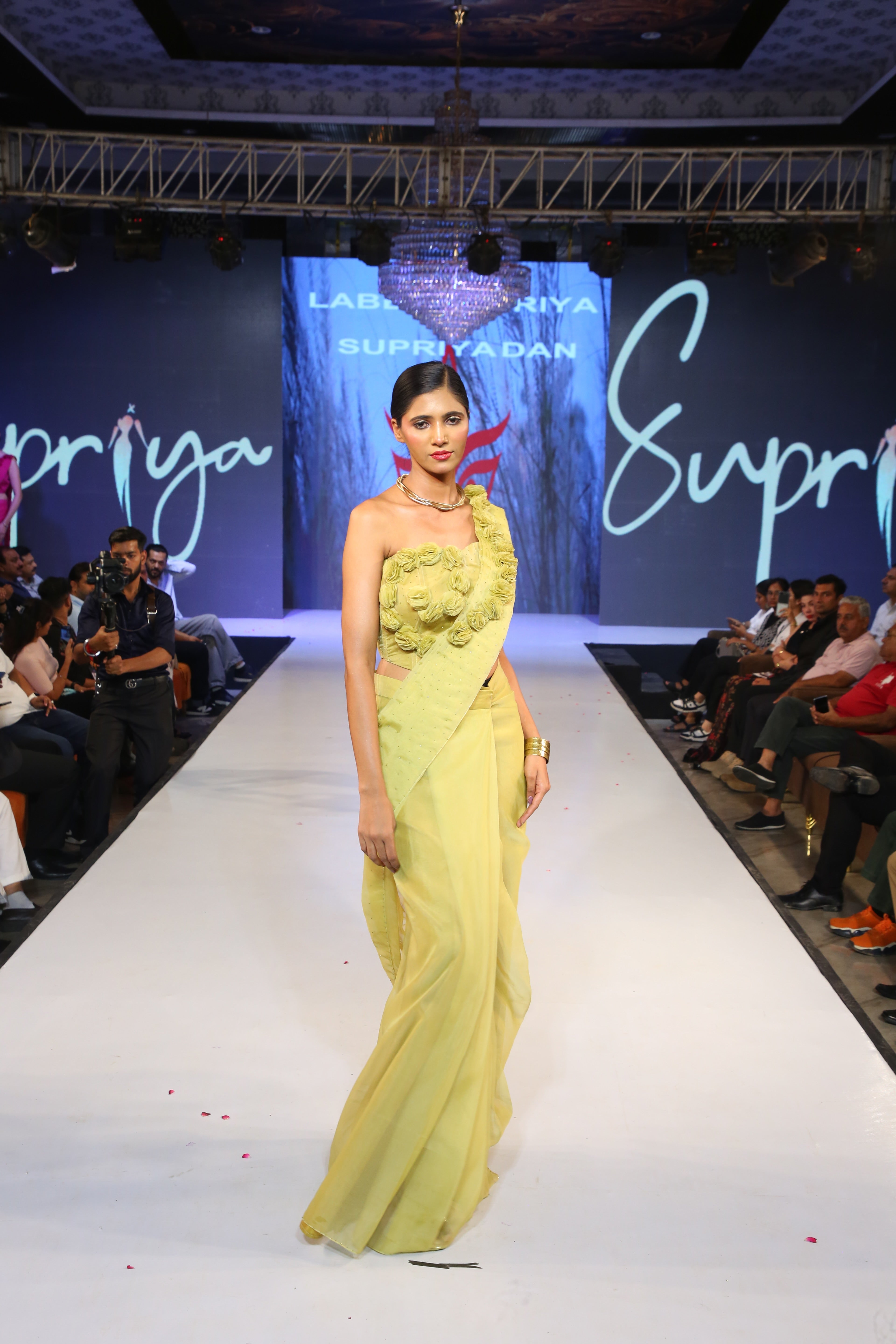 Roopkotha – Pre-Draped Saree with Corset Blouse