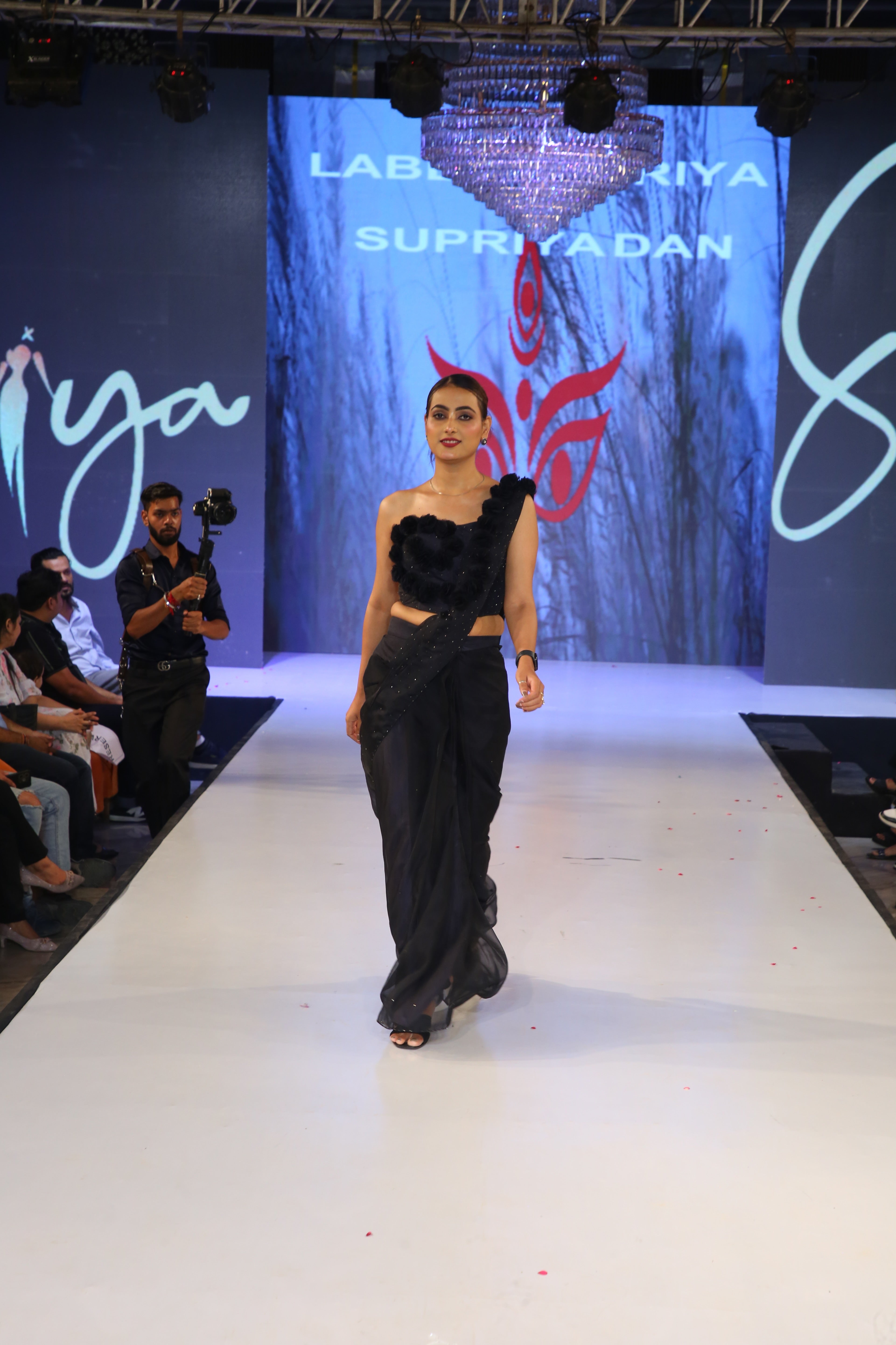 Roopkotha – Pre-Draped Saree with Corset Blouse